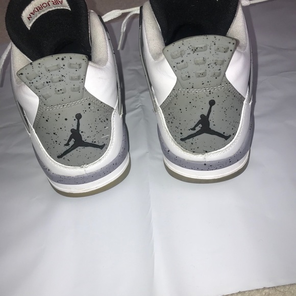 Jordan 4 Retro White Cement Men's Size 9.5 (2012) - Picture 2 of 5